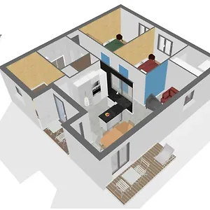Homey Montaigne - New - A 1 Min A Pied Du D'annecy - 2 Balcons Prives - Avec 2 Chambres - Stationnement Gratuit Toute L'annee Sauf En Ete - Juin A Aout Apartment Annecy
